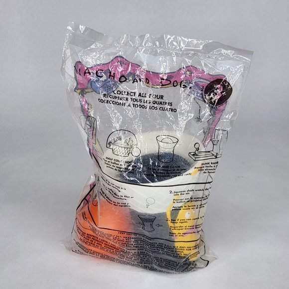 Taco Bell 1997 Nacho and Dog Pop and Catch Basketball Toy - Picture 2 of 3